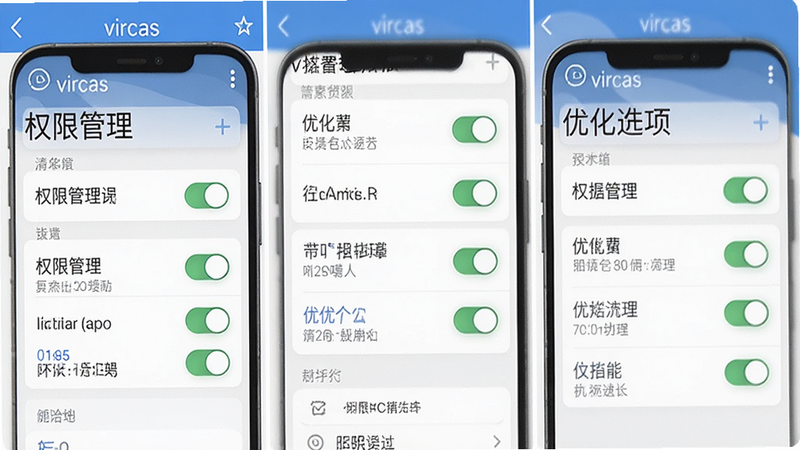 ����Ϊvircas�ƶ������ý��棬����չʾȨ�޹������Ż�ѡ��Ű����룬����������ˣ�ϸ��չʾ���ذ�ť��˵�����֣����ʸ��壬�ɾ����޶���Ԫ��