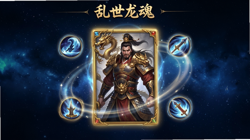 ����Ϊ���������꡷���ƽ���Ԥ��������Ϊ����չʾһ�Ž�ɫ�߿���佫���ƣ���Χ�����ŵ����ļ��ܹ�Ч������Ϊ����ɫ�ǿգ��Ű����룬���Ϊ�������ã�ϸ�ڰ��������ϵ�����װ�����ɫ���棬���ʳ��壬�ɾ����޶���UIԪ�أ����֡��������ꡱλ�ڶ�������
