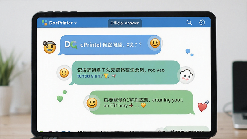 ����Ϊ DocPrinter ���ʴ���棬����Ϊ�Ի�������ʽ��չʾ�û�������ٷ��ش��Ű��Ѻã������ã�ϸ�ڰ�������ͼ�����������ݣ����ʸߣ��ɾ����޶���Ԫ��