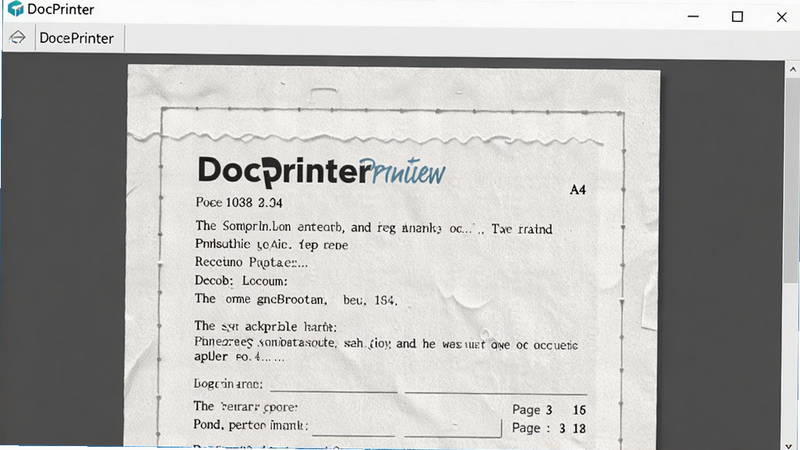 ����Ϊ DocPrinter �Ĵ�ӡԤ�����棬����ģ��ֽ��Ч������ʾ A4 ֽ�ŵı߿���ҳ�룬�Ű���ʵ�����дʵ��ϸ�ڰ���ֽ���������������������ݣ����ʱ��棬�ɾ����޶���Ԫ��
