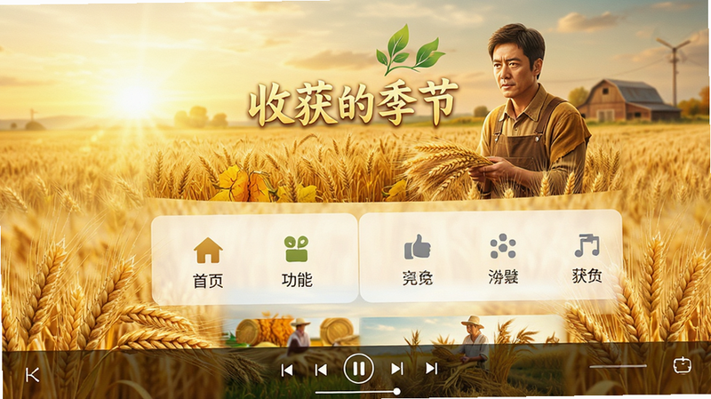 ����Ϊ���ջ�ļ��ڡ���׿APP��ҳ���棬���ֲ������½ṹ������չʾ����缯�������в�Ϊ���ܵ��������ײ�Ϊ���ſ��������Ű����룬���������Ȼ��ϸ�ڰ����������ﱳ�����ɫ��Ч������8k���壬�ɾ��޶���Ԫ�أ�����������ʾ