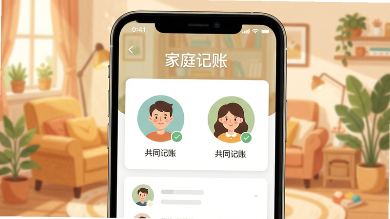 �ֻ�����չʾ����ͥ���ˡ��Ķ��û�ͷ���б�����ʾ�����û�ͷ�񲢱�ע����ͬ���ˡ�������Ϊ��͵ľӼҳ����廭�����־��У������ܰ����������㣬��������Ϊ����ͥ�ռ䡱