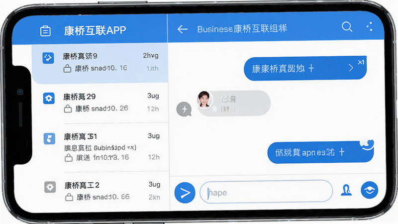 ��������Ϊ���Ż���APP���ֻ��˽���չʾ���������������Ϊ��Ϣ�б����Ҳ�Ϊ��ϸ���촰�ڣ��Ű����ִ������Ϊ��ƽ����������ɫ����ϸ�ڰ���ͼ�������ķ��Ͱ�ť������򣬻��ʸ��壬�ɾ����޶���Ԫ��