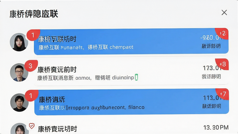 չʾ���Ż�������Ϣ�б����棬����Ϊ����δ����Ϣ������ʾ���������룬�Ű���գ����Ϊ�Ƽ�����磬ϸ��ͻ����ɫδ���Ǳ��ͷ�񣬻����������ɾ����޶���Ԫ��