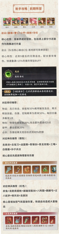 百炼王者 安卓版 角色攻略 图解