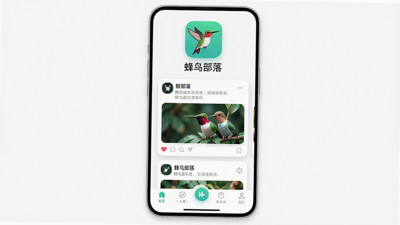 ����Ϊ�������䡱App��UI����չʾ�����ֲ��þ��п�Ƭʽ��ƣ�������ʾӦ��Logo���в�Ϊ��̬��Ϣ��Ԥ�����ײ�Ϊ���������Ű��������򣬷�����¼�Լ��ϸ�ڰ���Բ�ǿ�Ƭ�������Ӱ�����ʸ��壬�ɾ��޶���Ԫ�أ����ְ����������䡱