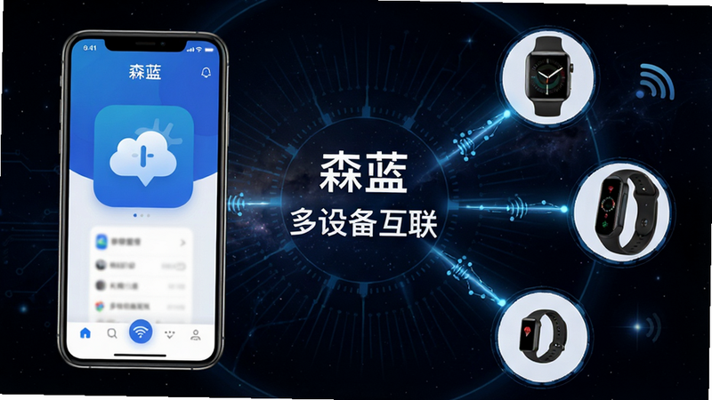 չʾɭ��APP�Ķ��豸���ӽ��棬���Ϊ�ֻ���Ļ��ʾɭ��APP���Ҳ໷���������ֱ����ֻ���IoT�豸ͼ�꣬�м��ù������ӱ�ʾ����ͬ��������Ϊ��տƼ��磬���ֱ�ע��ɭ�����������豸�����������ֳʷ���״�����Ƽ���ǿ��ϸ�ھ��£������������޶���Ԫ��
