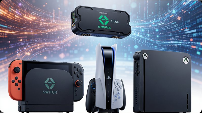 ��Ϸ�������ٳ���ͼ������ΪSwitch��PS5��Xbox�����������У��Ϸ���������������Ӳ���豸������Ϊ������ʵ�������������ƽ�⣬�Ű����壬���Ƽ�δ���У�ϸ�ھ��£����ʳ��壬�ɾ����޶���Ԫ��