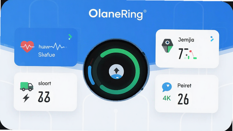 OlaneRing ���ܽ�ָӦ�����������չʾ����Ļ������ʾ����״̬ͼ�꣬��Χ�������ʡ����������ݿ�Ƭ������Ϊ����Ƽ�����ɫ������ƽ��UI��ƣ����֡�OlaneRing�������ɼ���4k�ֱ��ʣ��޶���װ��