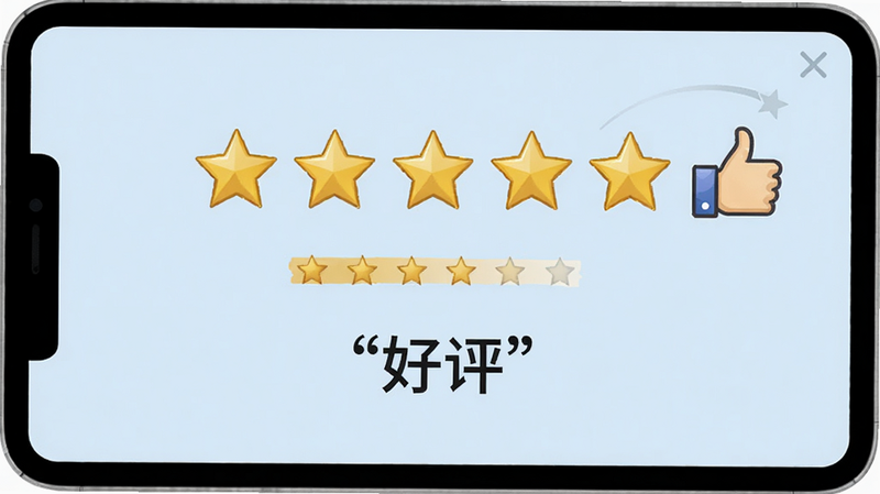 �û����۽�����ͼ����ʾ�����ɫ�����ǣ��Ա��д�Ĵָ����ͼ�꣬����Ϊǳ��ɫ������Ϊ�û�����ȷ��������־��У��Ű��࣬������£�ϸ��չ���Ǽ����֣����ʸ��壬�ɾ����޶���Ԫ�أ����֡��������������