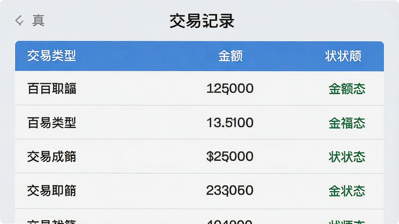 ����Ϊ�ٸ�ͨ������ˮ�б����棬����Ϊ��ֱ�б���ÿ����ʾ�������͡���״̬������Ϊǳ��ɫ����ͷ������ʾ�����������ϸ�ڴ����м���Ż������ʸ��壬�ɾ��޹����ţ����֡����׼�¼������