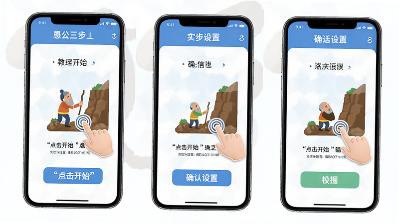 �������޹�����APP�Ľ̳�����ҳ������Ϊ�ֲ�ͼʾ���Ű����������Ϊ����ʽ��ѧ��ϸ�ڰ�����ָ���ͼ��ʾ�⣬�����������ɾ������ּ����š������ʼ������ȷ�����á�