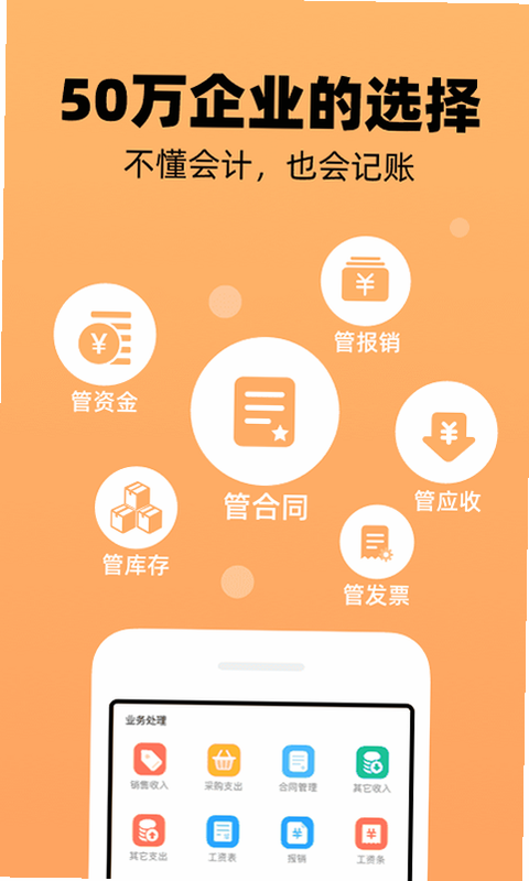 企业记账管家 安卓版 功能截图