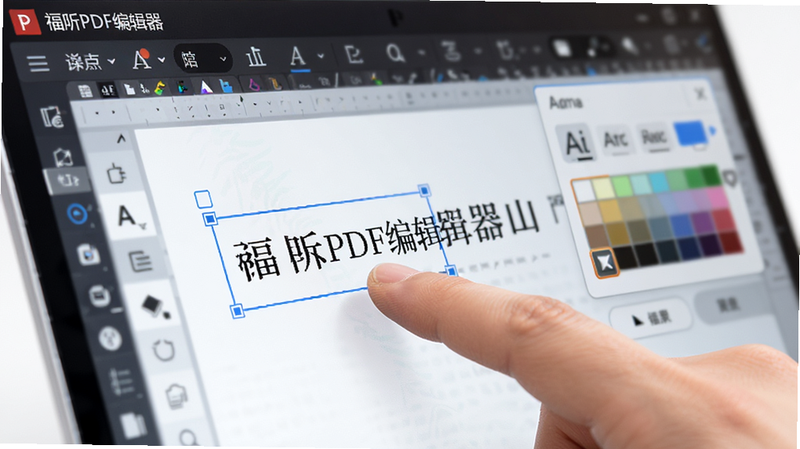 ��д��ͷչʾ�����PDF�༭�����ı༭���棬��ָ���ڴ�����Ļ�ϵ�����ѡ�����Χ������������ʽ����ɫѡ������UIԪ�أ������黯ͻ��ǰ�����������ֽ��գ��Ű�淶�����רҵ��ϸ�����������ʼ��ߣ��ɾ�����
