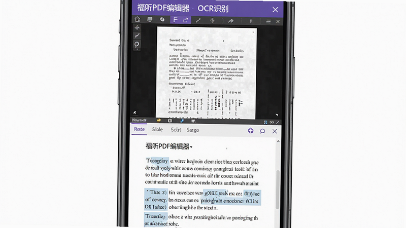 չʾ�����PDF�༭����OCRʶ�������ֻ���Ļ���Ϸ���ʾԭʼɨ������·���ʾʶ���Ŀɱ༭�ı����������·ֲ㣬��������ˣ�ϸ�����������ʸ��壬�ɾ��������޶���Ԫ��