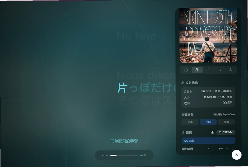 folia播放 安卓版 功能详解 高清