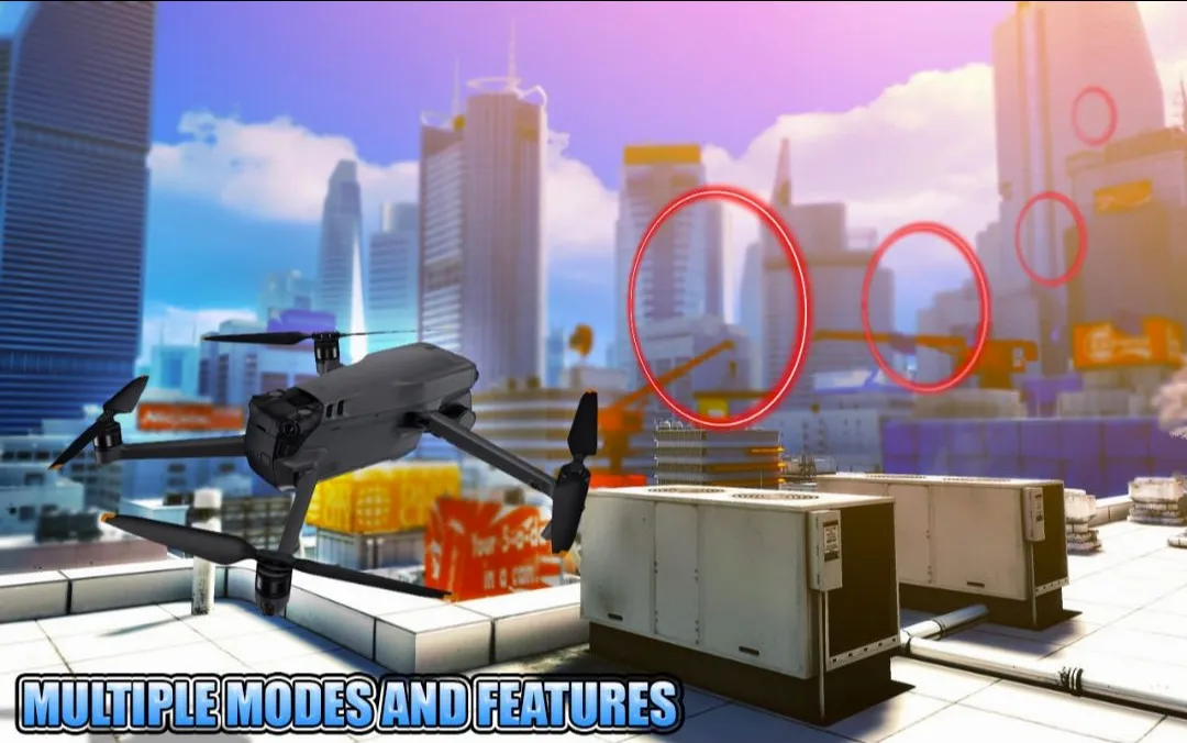 无人机模拟器游戏飞行员 3D截图2