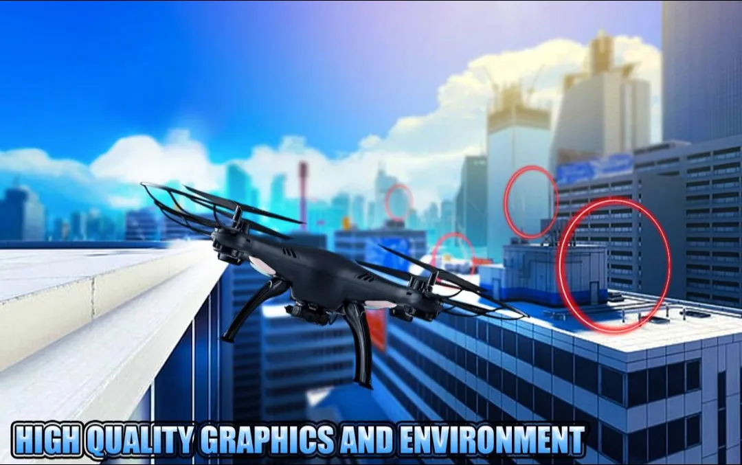 无人机模拟器游戏飞行员 3D截图3