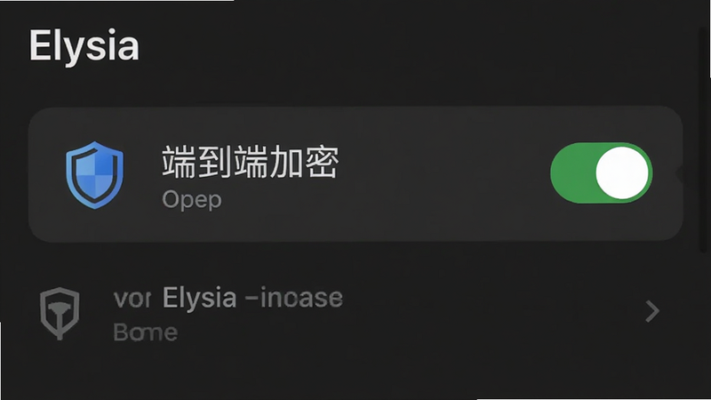 Elysia Ӧ���ڵ���˽���ý��棬��ʾ���˵��˼��ܡ��ѿ������Ա���һ������ͼ�꣬����Ϊ���ɫ�������࣬�����������޹�棬��������Ⱦ