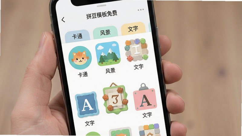 ��ƴ��ģ����ѡ�APPģ������չʾͼ���ֻ���Ļ�г��ַ����б�����������ͨ�������羰���������֡��ȱ�ǩ��ͼ����Ʊ�ƽ������ɫ���£��������룬����࣬ϸ�ڷḻ�����������������ұ���