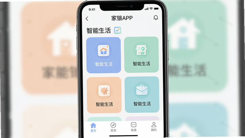 ����Ϊ��APP�ֻ�Ӧ�ý���չʾ������������Ϊ�������������в����Ĺ��ܿ�Ƭ���͵ײ���ǩ�����Ű�����Գƣ����Ϊ�ִ���Լ��ƽ����ƣ�ϸ�ڰ���������ͼ�����͵���ɫ���������ʸ���ɾ��޶���Ԫ�أ�������ʾ