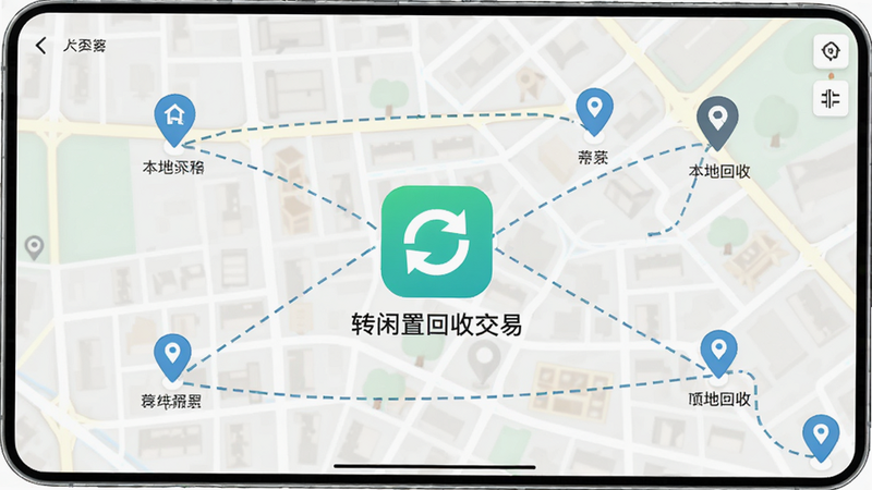 չʾ��ͼ���棬���ж���ص�ͼ�꣬�����š�ת���û��ս��ס�App��logo�����ֱ��ػ����񣬲��ֿ���������ƽ����ϸ�����������ʸ��壬�ɾ�