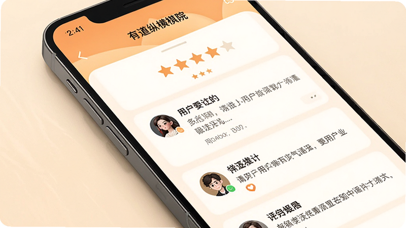 主体为手机屏幕,显示