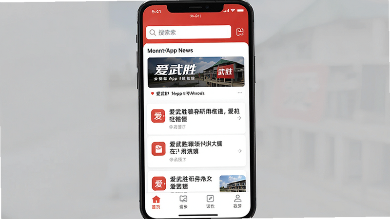 ����Ϊ�ֻ���Ļչʾ����ʤApp��ҳ���棬����������Ϊ�������������в����ſ�Ƭ�б����ײ����ܵ�����������Լ�ִ���ϸ�ڰ�����ɫ��ɫ��ͼ�ꡢ�����������Ű桢���廭�ʣ��ɾ��޶���Ԫ�أ����ְ���
