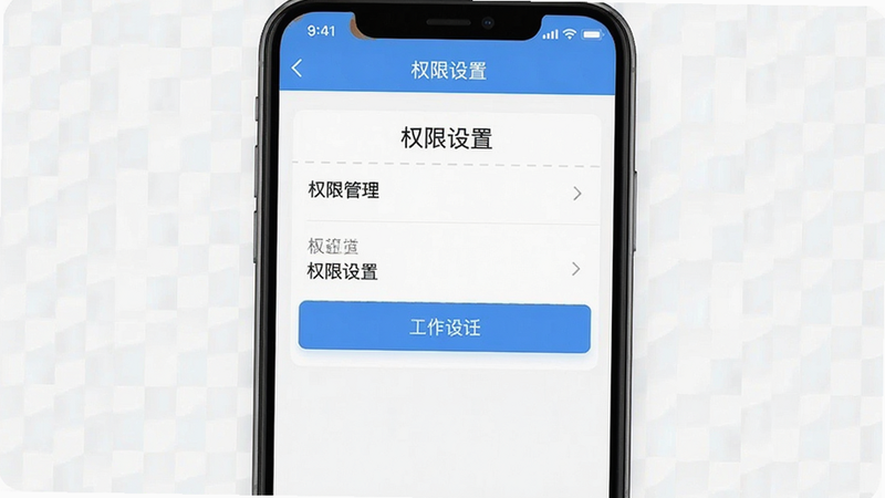 ��������App���ý��棬չʾȨ�޹���ѡ��������������ֱ�ע��Ȩ�����á�������࣬ϸ��׼ȷ�����ʸߣ��ɾ����޶���Ԫ��