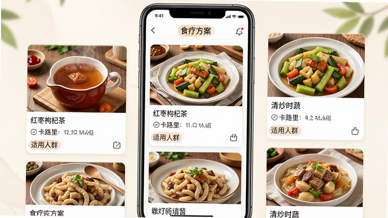 ����Ϊ���Ľ���APP��ʳ���Ƽ����棬����Ϊ�ٲ�����Ƭʽ��չʾ��������ʳ��ͼƬ���硰������轲衱�����峴ʱ�ߡ��ȡ��Ű����۴󷽣������ů��Ȼ��ϸ�ڴ���עÿ���˵Ŀ�·����������Ⱥ�������������ɾ���ˬ������