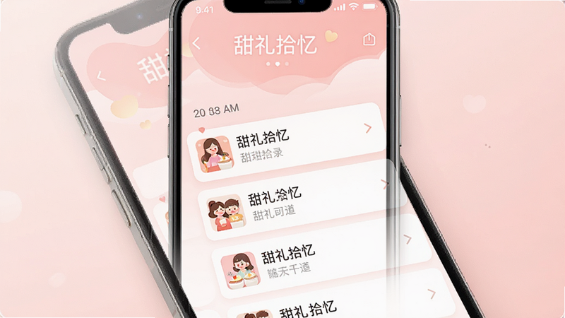 ����ʰ�� app����չʾ����ܰ���ɫ�����ֻ���Ļ��ʾʱ����ʽ��¼�б�������Ϊ����ɫ���䣬�ִ���ƽ��Ʒ�񣬸���ϸ�ڣ��޶���Ԫ�أ�����