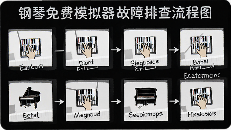 钢琴免费模拟器故障排查流程图