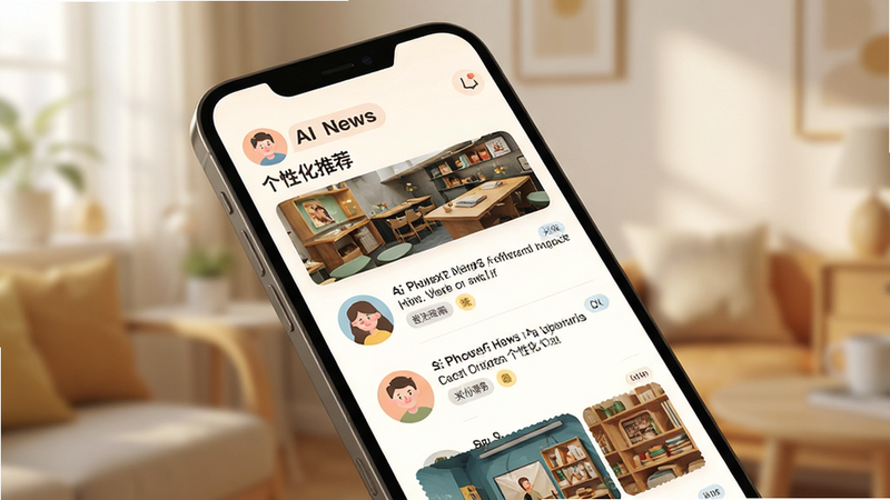 AI �ձ����Ի��Ƽ����棬չʾ��ͬ�û��ӽǵ������б�������Ϊ�ֻ���Ļ��ʾ���������ݣ����ִ������£��Ű����ۣ������ܰ�Ѻã�ϸ�ڰ����û�ͷ������Ȥ��ǩ�����ʸ��壬�ɾ��޶���Ԫ�أ�������ʾ