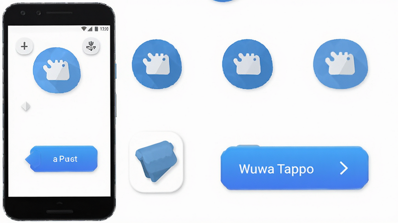 Wuwa Tappo Android�� Ԥ��ͼ, ����������, �ִ���ƽ���, ��ɫ����, ��ɫ���䰴ť, ����ͼ������, �߷ֱ���, �ɾ��޶���Ԫ��