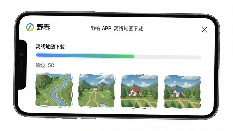 Ұ��APP���ߵ�ͼ���ؽ��棬��ʾ�������͵�ͼ����ͼ�����UI���