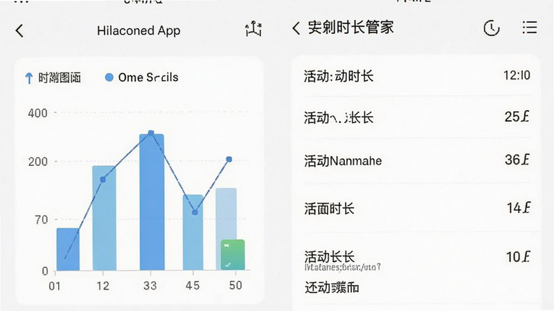����ʱ���ܼ�app�����ͼ������ɫ�����������ʾʱ��ͳ��ͼ�����Ҳ��г�����ʱ�����������壬��ƽ����Ʒ���޶���װ�Σ����廭��