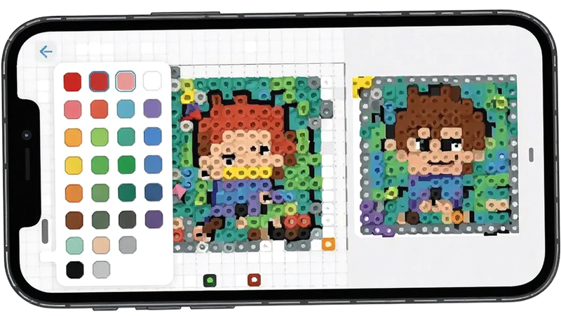Perlerƴ��ͼֽ���������ض�����������չʾ���ֻ���Ļ����ʾ��������༭�������Ϊɫ��ѡ����壬�Ҳ�ΪԤ�����򣬷�����ִ���UIԪ����������ƽ����ƣ��������ȣ��޶���װ��
