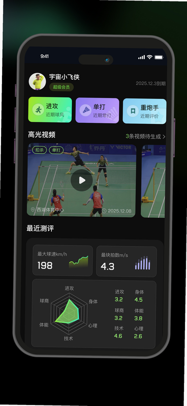 RallyVision android app training report sample