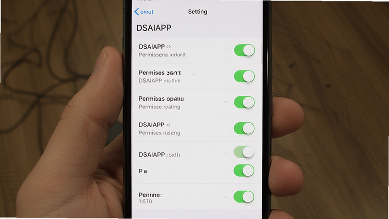 DSAIAPP Ԥ��ͼ: �ֻ����ý���չʾDSAIAPP��Ȩ�޹���ѡ�����Ϊ�����б�������Ϊ��ֱ���У��Ű����������Ϊϵͳԭ��UI��ϸ�ڰ���Ȩ��״ָ̬ʾ�����ʸɾ��޶���Ԫ��