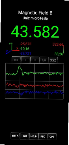 Ultimate EMF Detector PRO android app screenshots tutorial
