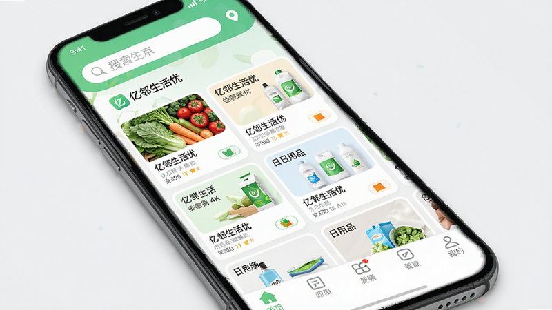 ����һ�Ÿ����ֻ������ͼ������Ϊ�����������š�APP��ҳ�����ֲ��ÿ�Ƭʽ�ٲ�����������ʾ�������Ͷ�λ��Ϣ���м�չʾ�������ʡ�����Ʒ�Ĵ�����Ƭ���ײ�Ϊ������������ִ���Լ����ɫ����������ϸ��������4K���ʣ��ɾ��޶���Ԫ�أ�������������ʾΪ�����������š�