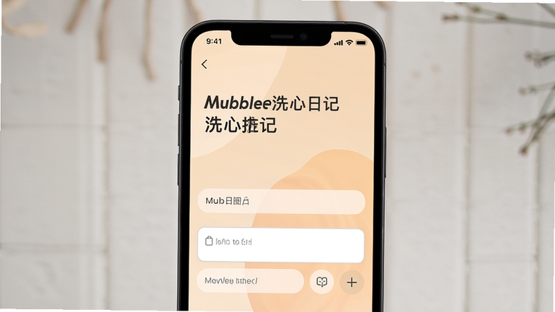 ����Ϊ�ֻ���Ļ���棬��ʾMubbleϴ���ռ�Ӧ����ҳ�����ּ���ִ����Ű���������񼫼����壬ϸ�ڰ�����͵�ůɫ����������������������򣬻��ʸ���ɾ��޶���Ԫ��