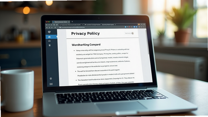 PaperForge security privacy policy page