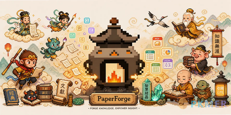 PaperForge android app screenshot features