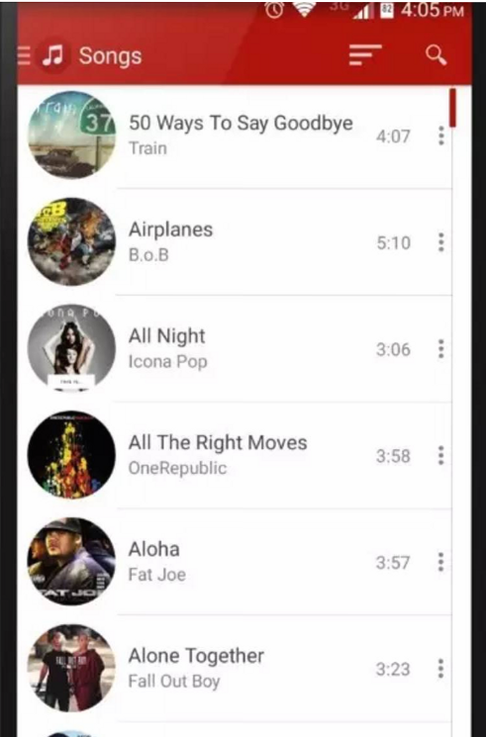 Blazify music app android version screenshot