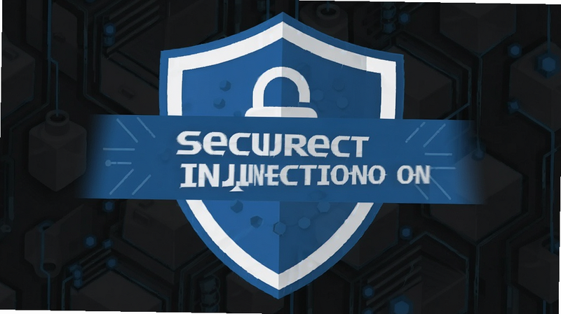 MoliInject security shield graphic with text