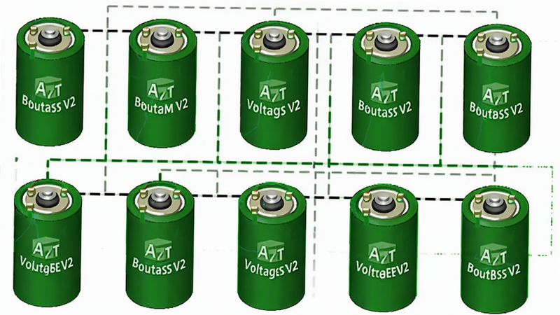 ANT BMS V2 ��ؾ���ʾ��ͼ�����Բ���ε�о���У���ʾ��ѹƽ��״̬����ɫ��ȫɫ��