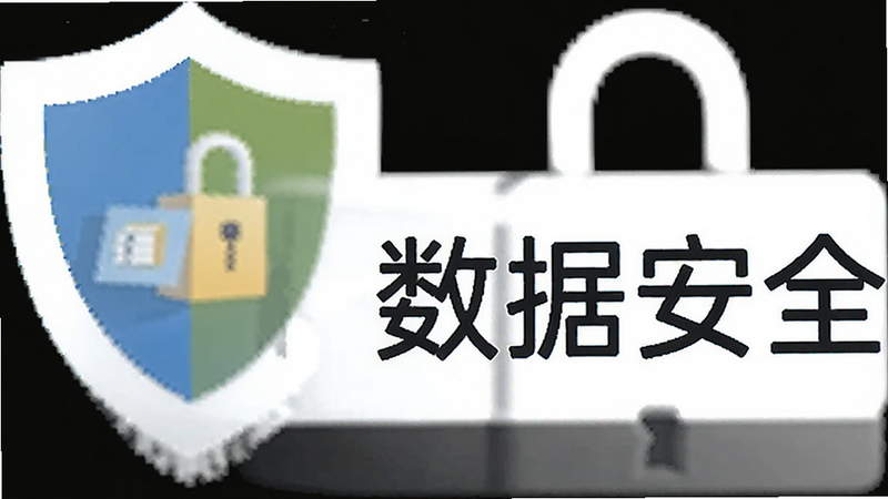 展示盾牌图标和锁图标,背景为白色,文字显示