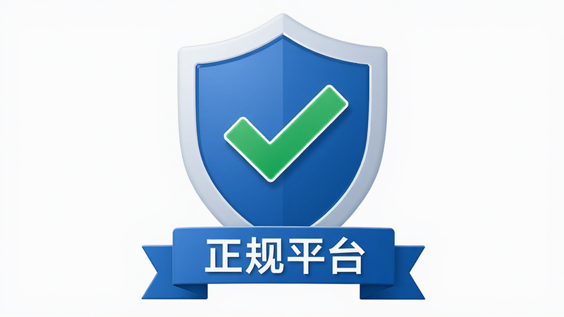 多多省钱优惠安全认证标识,主体为盾牌图标和绿色对勾,布局居中,排版简洁,风格安全专业,细节包含“正规平台”字样,画质高清干净无多余元素