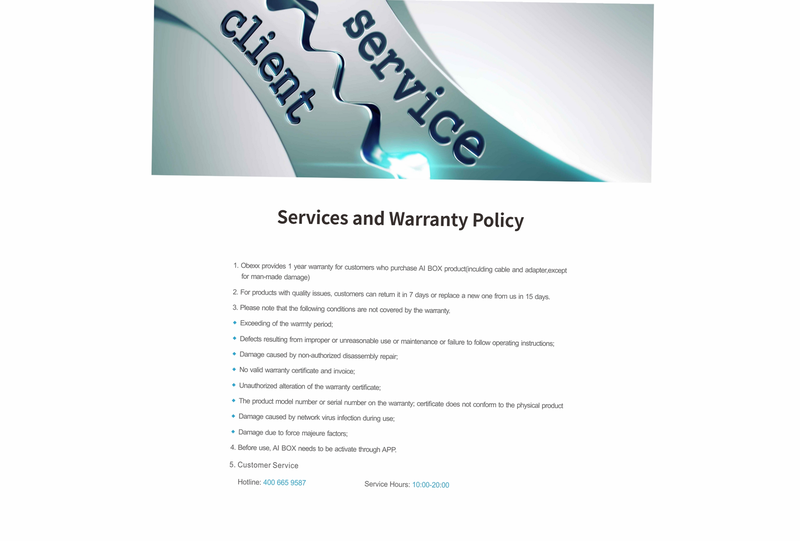 Obexx Life privacy policy android
